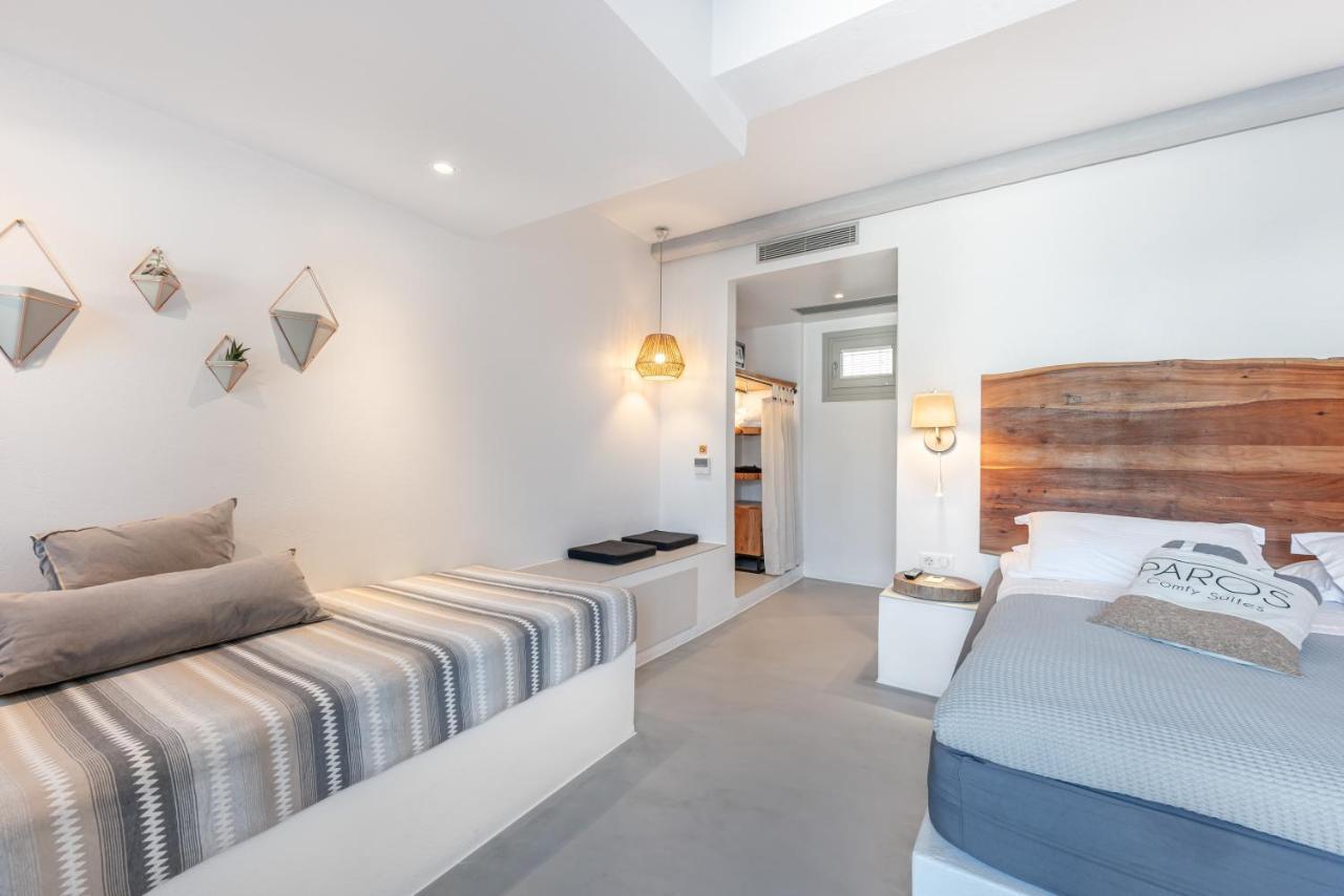 Paros Comfy Suites Науса Экстерьер фото