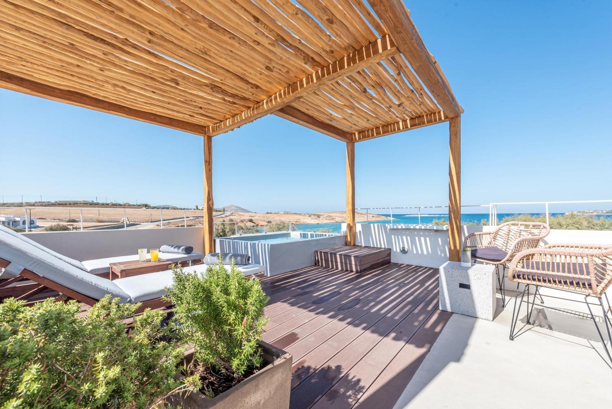 Paros Comfy Suites Науса Экстерьер фото